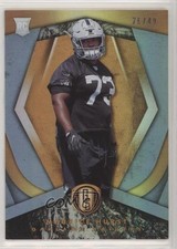 2018 Panini Gold Standard Rookies Platinum 26/49 Maurice Hurst #180 gn1