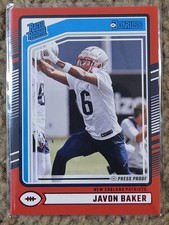 2024 Panini Donruss - Rated Rookie Javon Baker #353 Press Proof Red (RC)