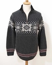 Island Norweger Strick Pullover Grösse L Her...