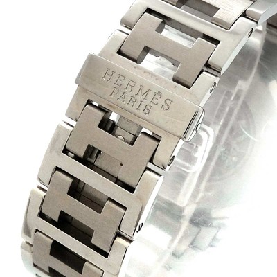 HERMES Clipper diver Chronograph CL2.910 Date Black Dial Mens