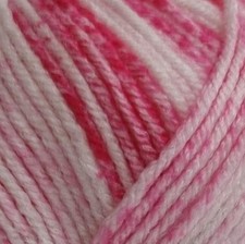 Cygnet Rainbow Prints Baby DK Double Knitting Wool Yarn 100g 107 Candyfloss