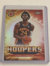 2022 Topps Chrome McDonald's All American Hoopers #HS-12 Chris Livingston Rookie
