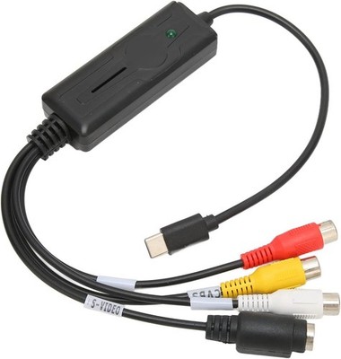 USB C 2.0 Audio Video Capture Card, zu USB Konverter Adapter AV NTSC PAL Video