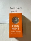 Fine mint 10 Troy Oz  Cast Poured  Bar. 999  Silver Bar. Fast Ship From PA.
