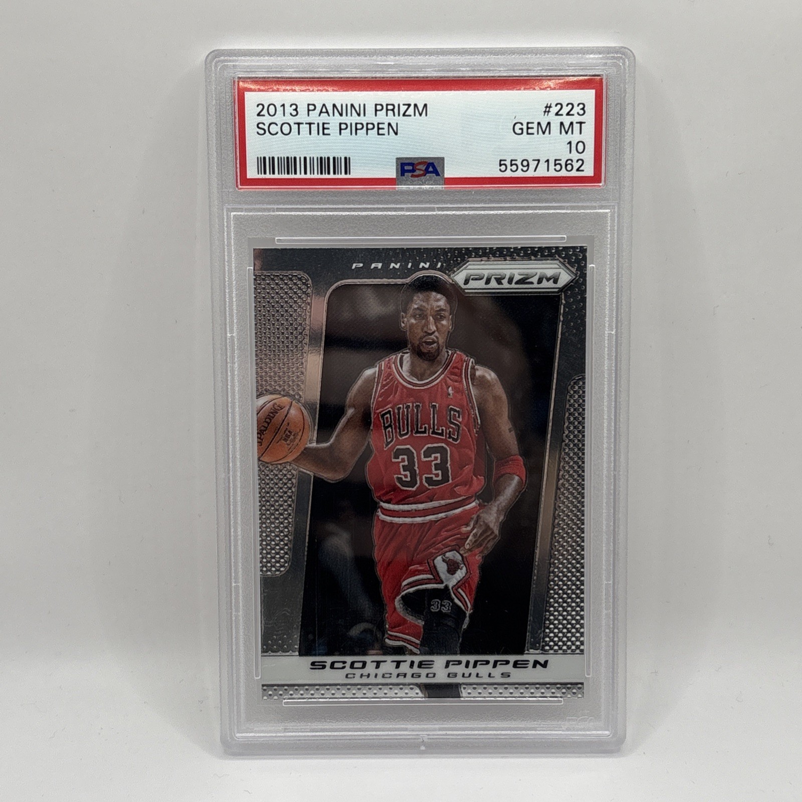 Scottie Pippen 2013 Panini Prizm #223 Chicago Bulls PSA 10