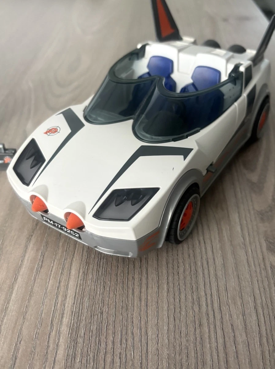 Playmobil Top Agents 9252 - Agentenauto mit Figur, Raketen & Zubehör