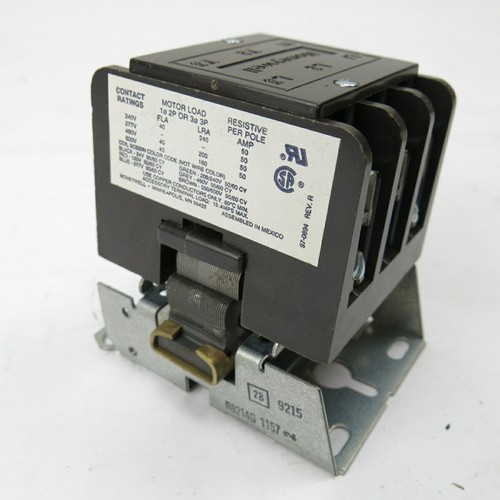 Honeywell R8214 G 1157 40 A, 3-polige Contractor Less Coil, 50 A resistive - Bild 2 von 6