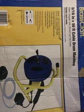 brand new BrassCraft BC260 5/16 in. x 50 ft. Cable Drum Machine