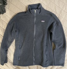 Patagonia Better Sweater Youth Boys XL Navy Blue Full Zip Fleece Jacket 65732