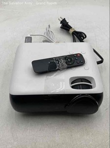 Happrun White Black Remote Control HDMI Portable LED Video Projector