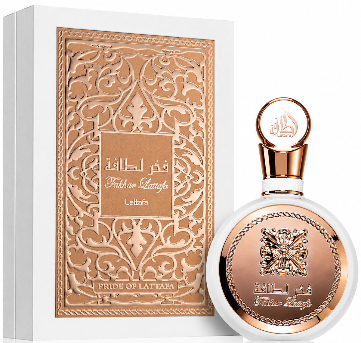 Lattafa Fakhar Rose Woman profumo donna eau de parfum floreale 100ml - Immagine 15