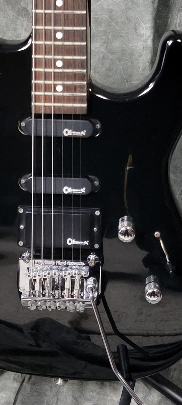 KILLER VINTAGE JAPAN 1990 Charvel Charvette 250 w/Orig Tweed Case!