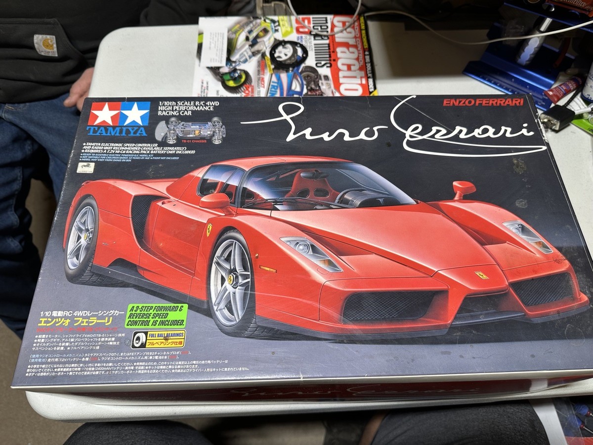 Tamiya 1/10 electric RC Enzo Ferrari TAMIYA ENZO FERRARI Tamiya 1/10 electric RC Enzo Ferrari TAMIYA ENZO FERRARI