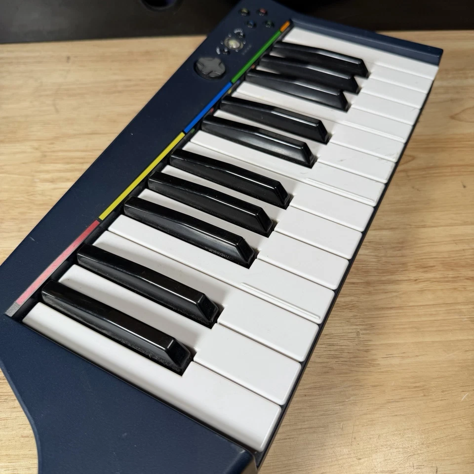 Teclado inalámbrico Harmonix Madcatz XBOX 360 Rock Band 3 sin correa 98161 funciona Foto 3 de 4