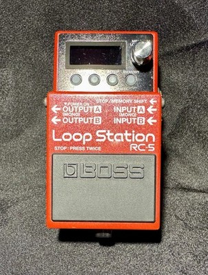 Boss RC-5 Loop Station Looper Guitar Effects Pedal With Original Box