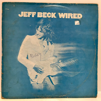 JEFF BECK - Wired (Import...Taiwan or Philipines) - 12'' Vinyl Record LP - VG