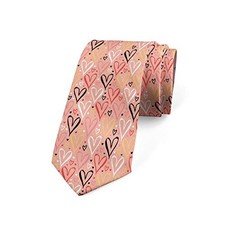 Multicolor Modern Men's Tie Coral