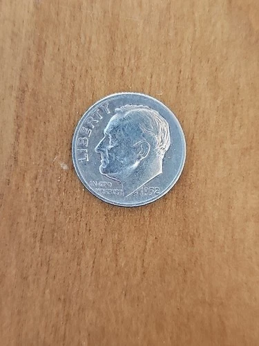 1952 D Roosevelt 90% Silver Dime