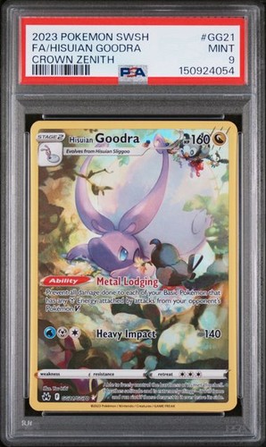 Hisuian Goodra graded PSA 9 for sale on eBay