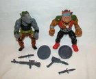 1988 TMNT ~ BEBOP ROCKSTEADY ~ COMPLETE ~ VINTAGE TEENAGE MUTANT NINJA TURTLES