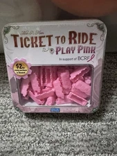 Brand New Sealed Days of Wonder Ticket to Ride Play Pink Train Set