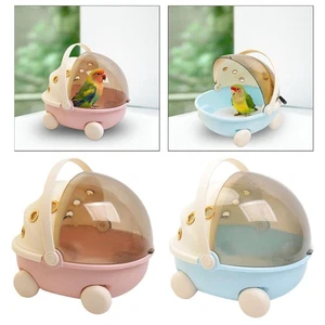 Bird Travel Cage with Heater Bird Carrier for Parrots Parrotlets Home Outing