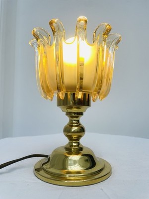 Vintage Tischlampe 70er Leclerc & Schäfer Lampe Mid Century Space Age Lampe