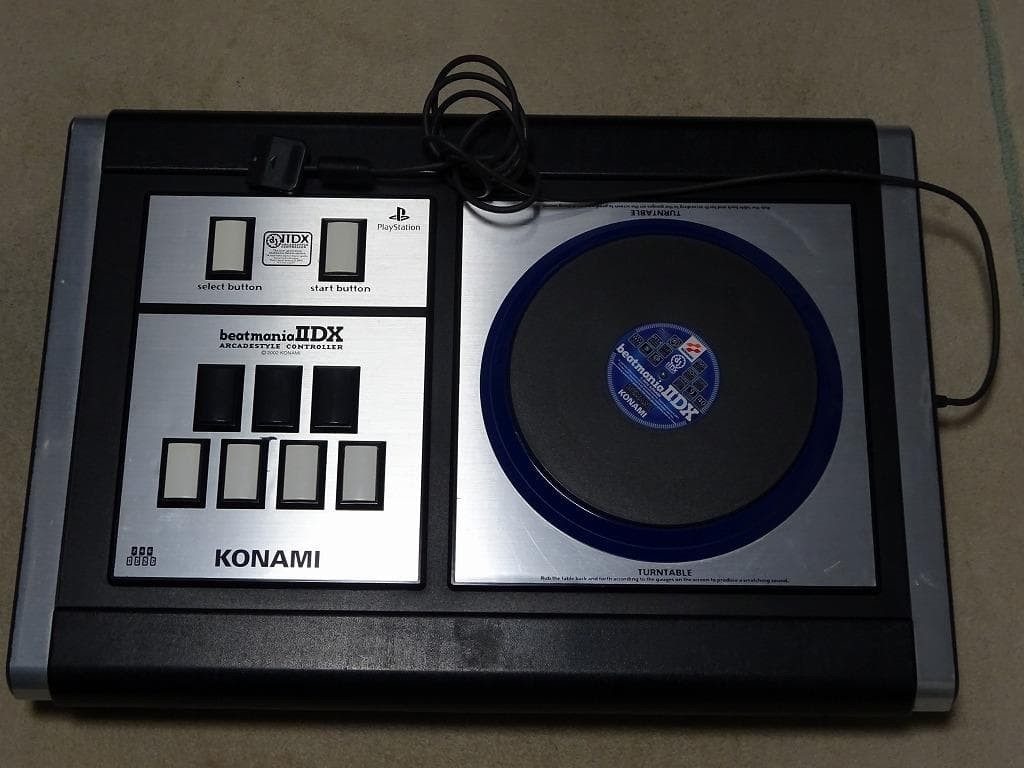 BeatmaniaIDX arcade style controller #a9e7b3