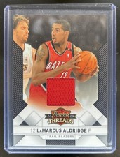 2009-10 Panini Threads LaMarcus Aldridge #/100 Trail Blazers