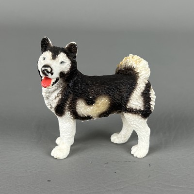 Schleich Vintage 1995 Siberian Husky Retired Adult Male Dog