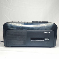 Sony ICF-C600 Dream Machine Dual Alarm Clock Radio AM/FM Cassette Player Tested