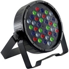 Stagg Flat ECOPAR 36 RGBW LED Spotlight Wash Black Refurbished