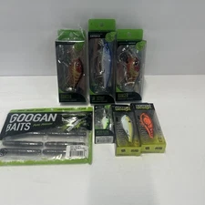 GOOGAN SQUAD lot Of Various Lures And Baits Nomad Design Banger Jr Scout Recon
