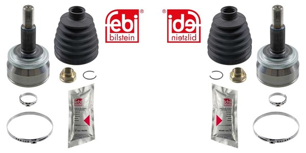 2X Febi Bilstein Gelenksatz Antriebswelle Vorne Links Rechts FüR Toyota Avensis-image