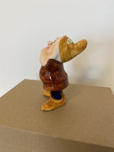 Walt Disney Doc Ceramic Figure Snow White Seven Dwarfs Vintage - 第 6/14 張圖片
