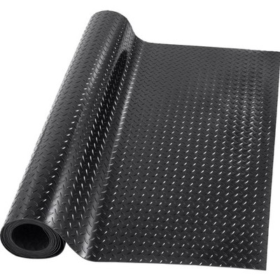 Gummimatte, Bodenschutzmatte, 5m x 1m, rutschfest, wasserabweisend, 3mm