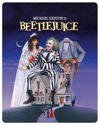 Blu-Ray 4K UHD - Beetlejuice - Schweinegeist (1988) (Steelbook) (Blu-Ray 4