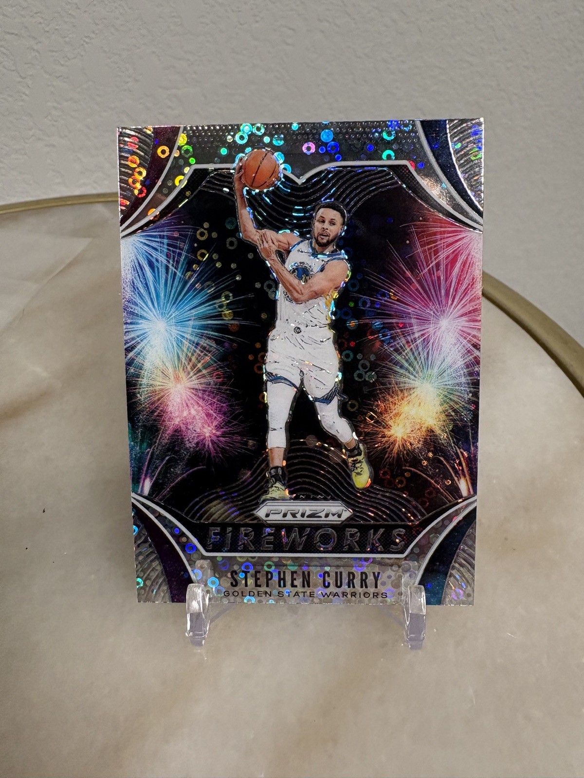 K180,996 - 2019-20 Panini Prizm Fireworks Fast Break #3 Stephen Curry