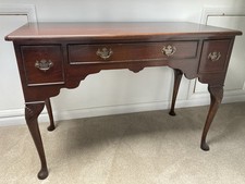Elegant Dressing Table/ Lowboy, 3 Drawers, Georgian Style, Excellent Condition
