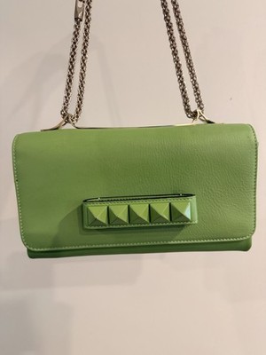 Valentino Garavani Crossbody Bag  Apple Green Leather