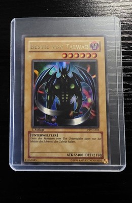 Yugioh TCG Bestie von Talwar 1 Auflage PSV-G103 Ultra Rare