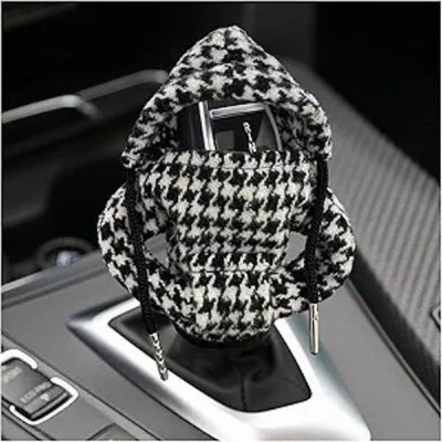 Houndstooth Gear Shift Hoodie, Funny and Fashionable Univer Color: Houndstooth