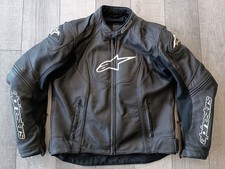 Alpinestars GP-R Perforated Black Leather Arm...