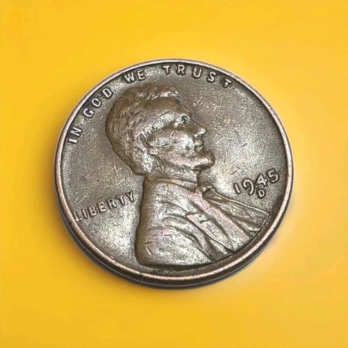 * 1945 D Lincoln Wheat Cent/ Penny ☆ FREE SHIPPING