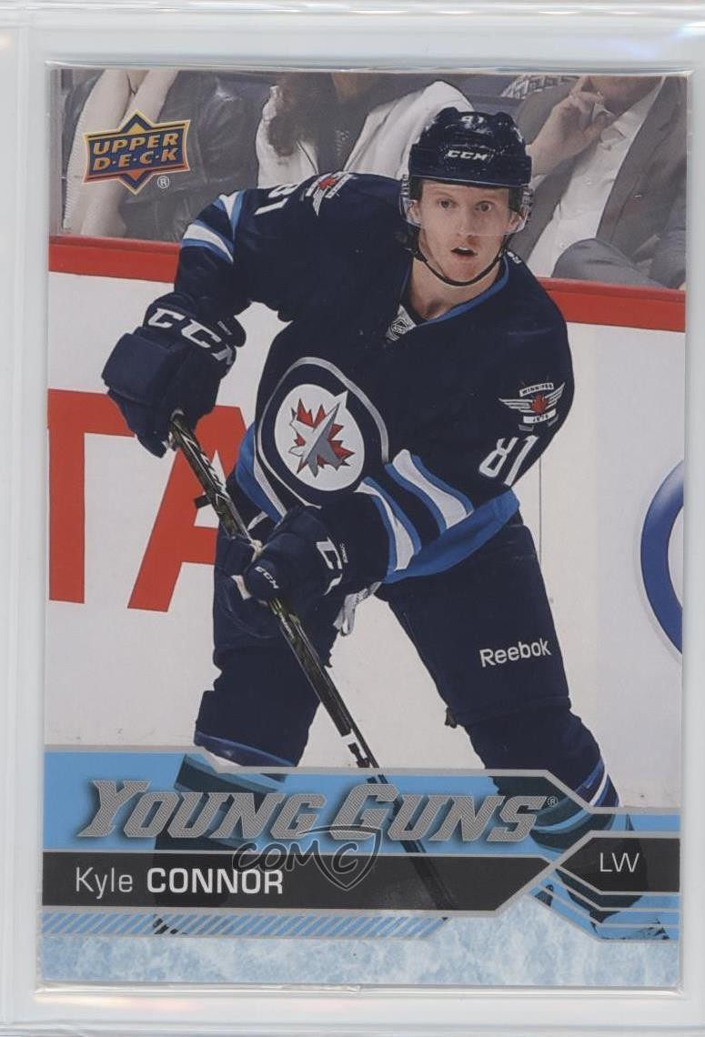 2016-17 Upper Deck Young Guns Jumbo Kyle Connor #212 Rookie RC 7b5