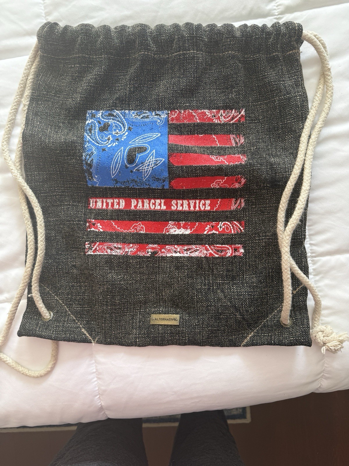 Alternative United parcel Service Drawstring Bag - image 1