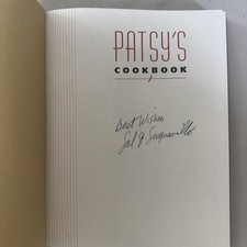 Product Image: Patsy's Cookbook Classic Italian Recipes From A New York City SIGNED 1ST EDITION