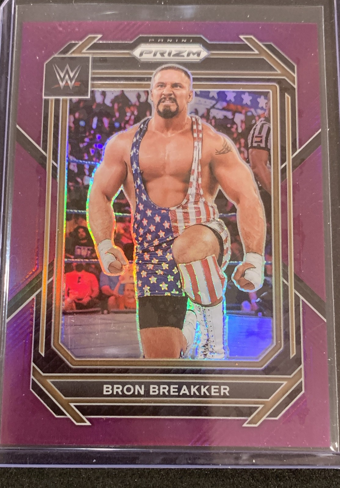 2023 Panini Prizm WWE - Bron Breakker #161 Purple Prizm /149