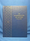 Rare Complete Silver Washington Quarter Set 1932-1964 (83 Coins) Whitman Album