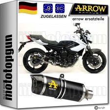 ARROW AUSPUFF ZUGELASSEN THUNDER SCHWARZ C YAMAHA XJ6 DIVERSION 2015 15